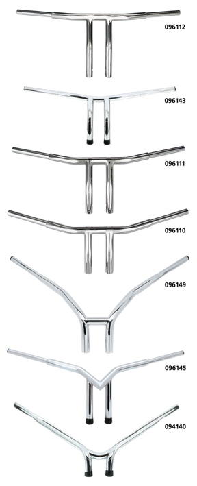Gzp Chrome Fat Bubba Wildcat Xt Handleba Fat T-Bars Zodiac Default Title