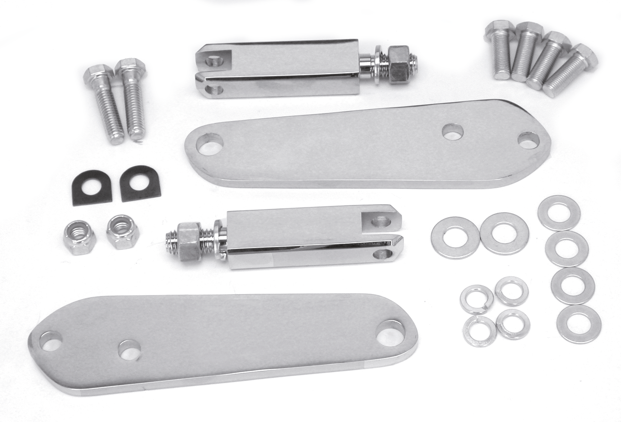 Gzp Chrome Highway Peg Bracketkit Fxd95 Highway Peg & Mount Zodiac Default Title