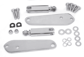 Gzp Chrome Highway Peg Bracketkit Fxd95 Highway Peg & Mount Zodiac Default Title
