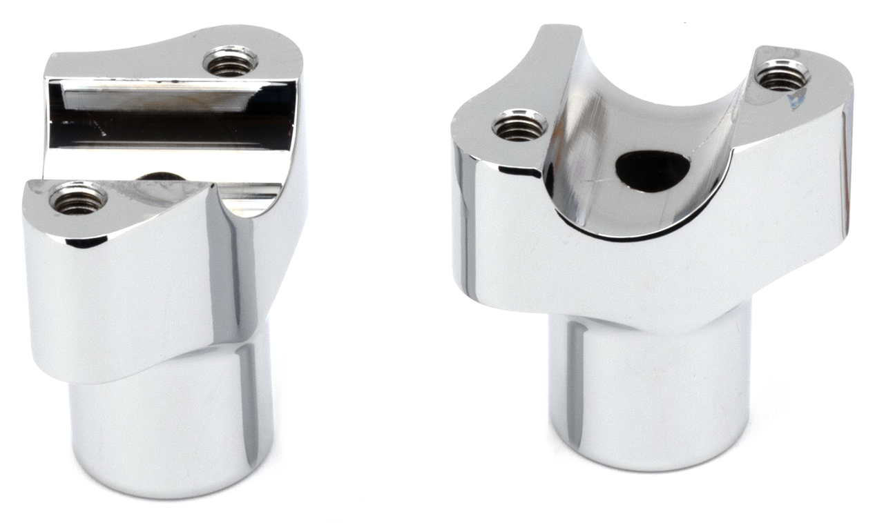 Gzp Chrome Billet Aluminum Riser Set Riser Zodiac Default Title