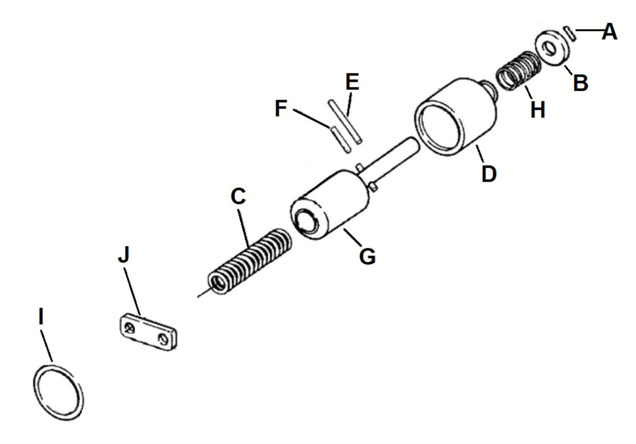 Gzp Solenoid Inner Boot # 31441 65 A
