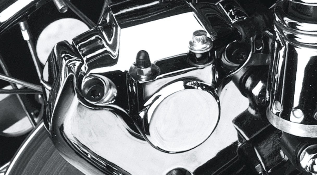 Gzp Chrome 87 99 Model Rear Brake Calipe Stock & Custom Calipers Zodiac Default Title
