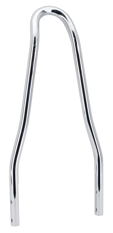 13" Round Sissy Bar Chrome Detachable Sissy Bar V Twin Mfg