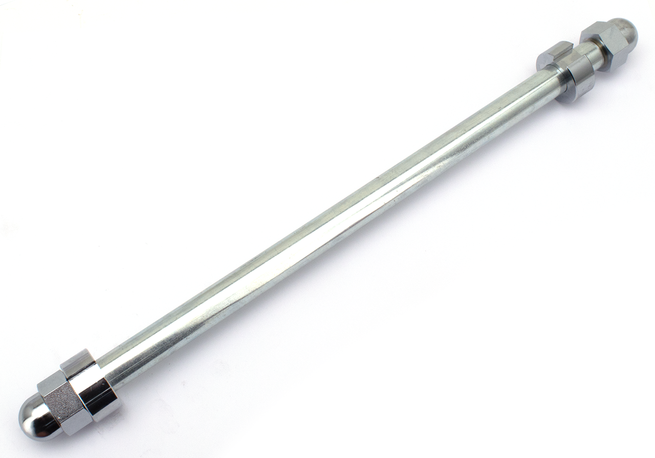 Wheel Axle 3/4" L=410 Mm Incl. Spacer Wheel Axle Zodiac Default Title