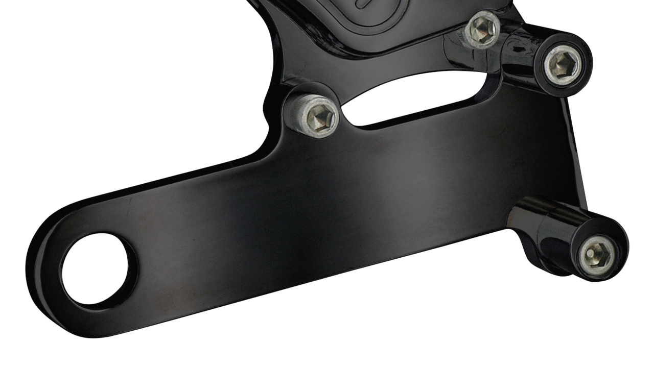 Billet Rr Caliper Bracket Flh/T84 99 Blk Brake Caliper Bracket Harrison Billet Default Title
