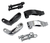Smooth Mirror Relocation Kit Chrome Mirror & Component V Twin Mfg Default Title