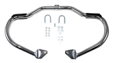 Chr Engine Guard/W Footrest Fxd06 17 Crash/Highway Bars V Twin Mfg Default Title