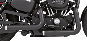 Staggered Duals Blk/Chr F*St86 17 2-2 Full Exhaust System Freedom Performance Exhaust Default Title