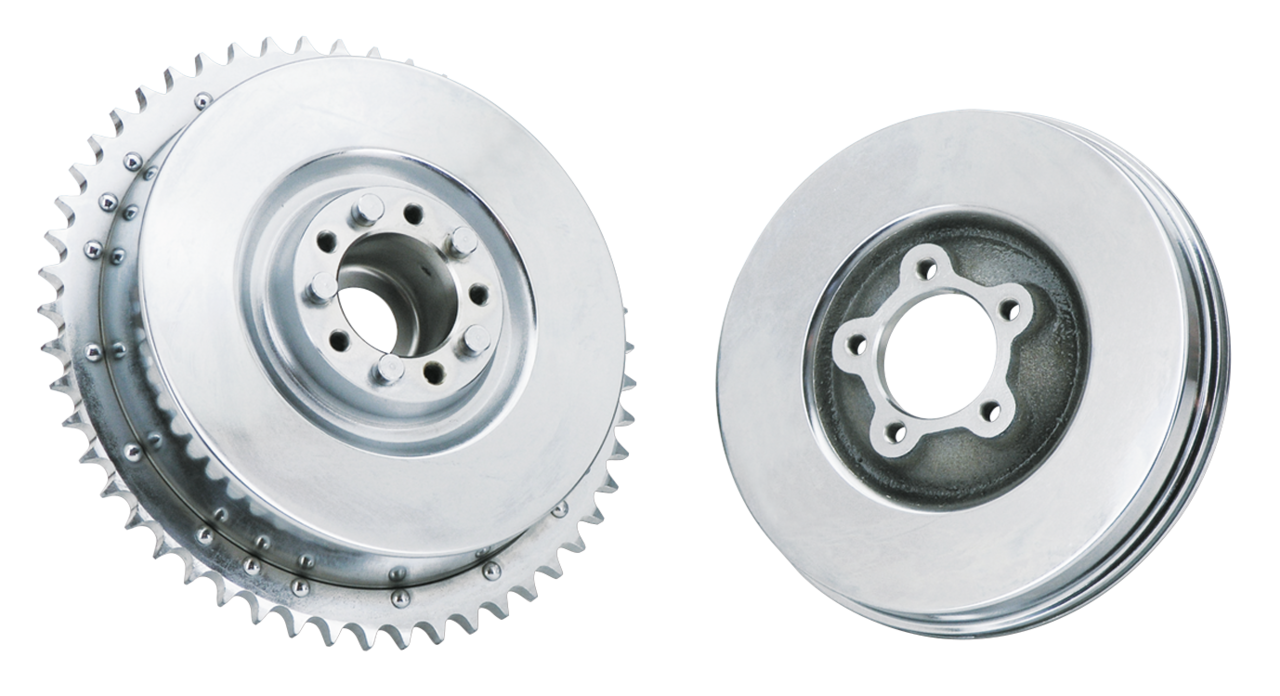 Gzp Brake Drum Rear W/Sprkt Bt58 62 Final Drive Chain Sprockets Zodiac
