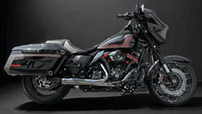 Mcj 2 1 Shorty Flh/T21 Up Chrome 2-1 Full Exhaust System Mcj