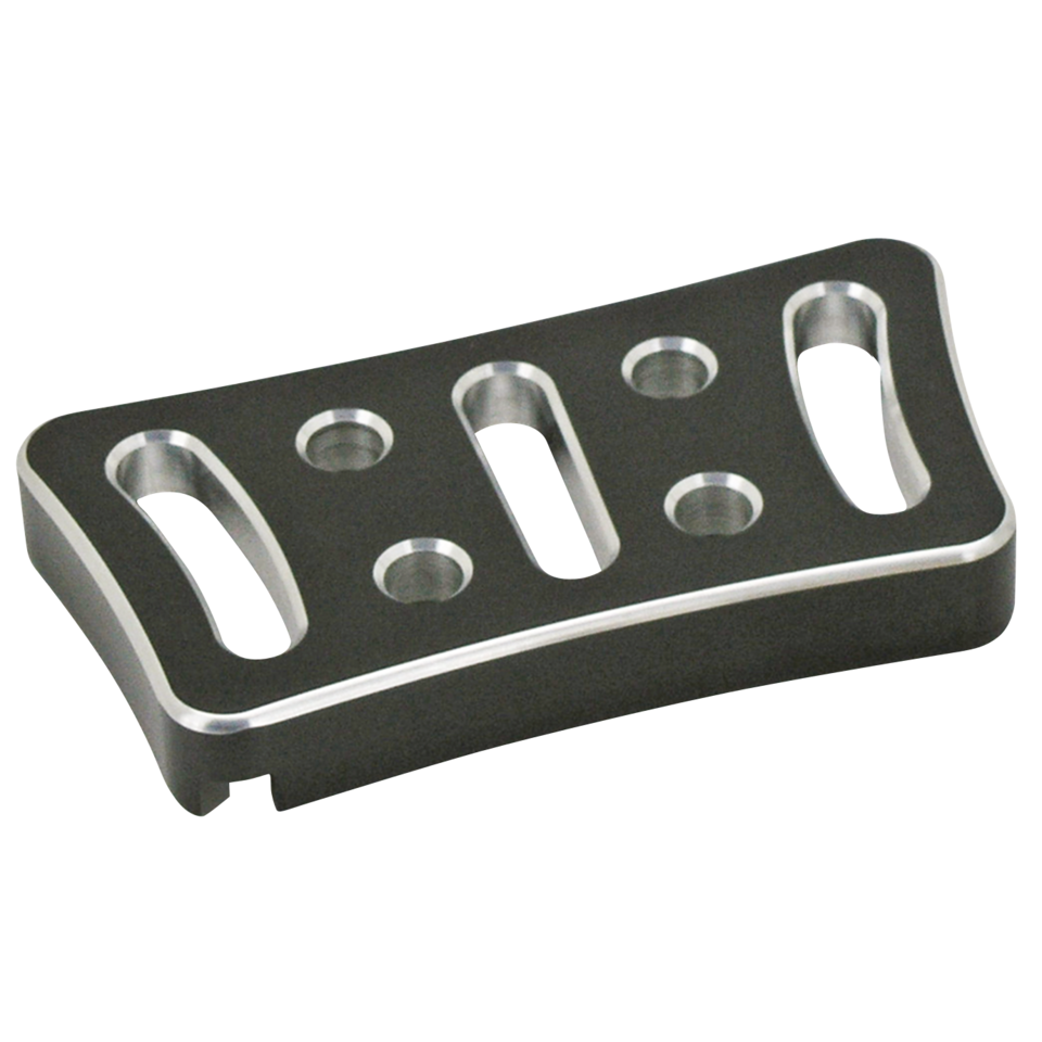 Gzp Black Slasher/Holeshot Fl Brakepedal Brake Pedal Pad & Cover Zodiac Default Title