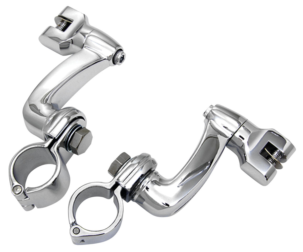 Highway Bar Peg Mounts Chrome Highway Peg & Mount V Twin Mfg Default Title