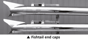 Mcj End Caps Royal 80 Fishtail Chrome Exhaust End Cap Mcj