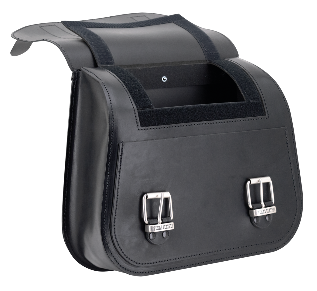 Texas Leather Gen 2 Small Side Bag Black Leather Luggage Texas Leather Default Title