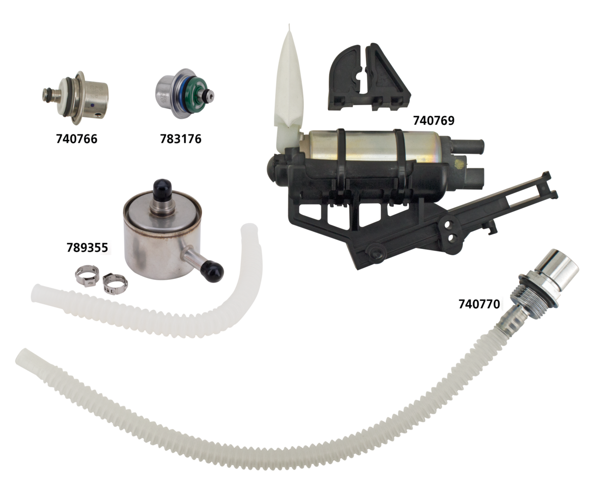 Fuel Filter Kit W/Clamps, O Ring & Hose Fuel Filter V Twin Mfg Default Title