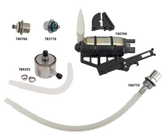 Fuel Filter Kit W/Clamps, O Ring & Hose Fuel Filter V Twin Mfg Default Title