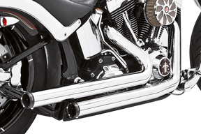 Staggered Duals Chr/Blck F*St86 17 2-2 Full Exhaust System Freedom Performance Exhaust