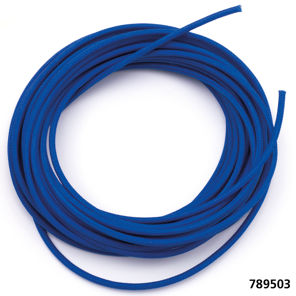 Cloth Covered Wire Pure Blue 25ft Wiring & Connector V Twin Mfg