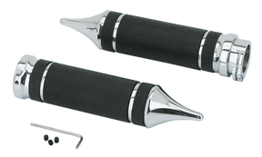 Gzp Chrome Gladiator Grip Set Grip Zodiac Default Title