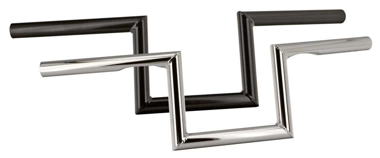 Zcp Ol'skool Z Dimpled Chrome One Inch Diameter Handlebars Zodiac