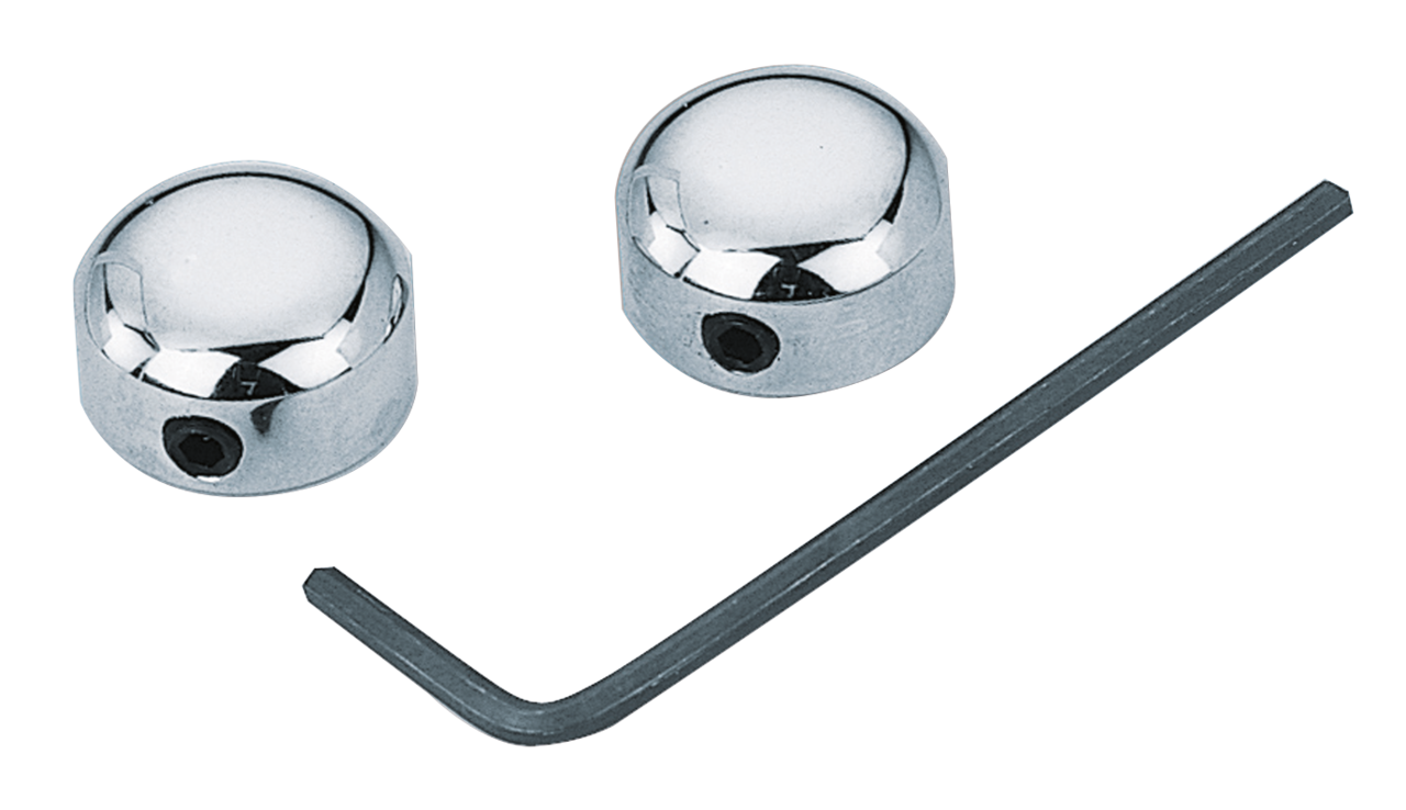 Gzp Chrome Socket Head Bolt Cover Set 1/ Bolt & Nut Cover Zodiac Default Title