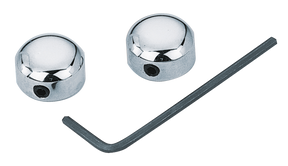 Gzp Chrome Socket Head Bolt Cover Set 1/ Bolt & Nut Cover Zodiac Default Title