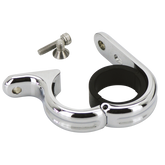 Gzp Chr Uni Clamp Fits 1"+1.25" H/Bar Handlebar Controls Zodiac Default Title