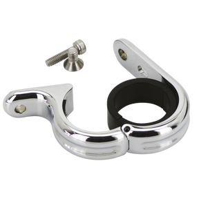 Gzp Chr Uni Clamp Fits 1"+1.25" H/Bar Handlebar Controls Zodiac Default Title
