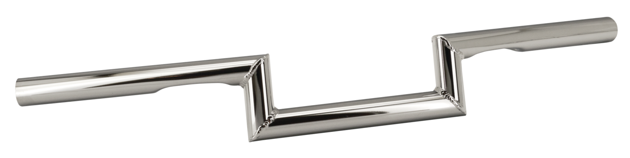 Zcp Flat Z Chrome Dimpled One Inch Diameter Handlebars Zodiac Default Title
