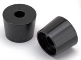 Gzp Blk 1" Tapered Riser Extension 1.25" Handlebar Risers Zodiac Default Title