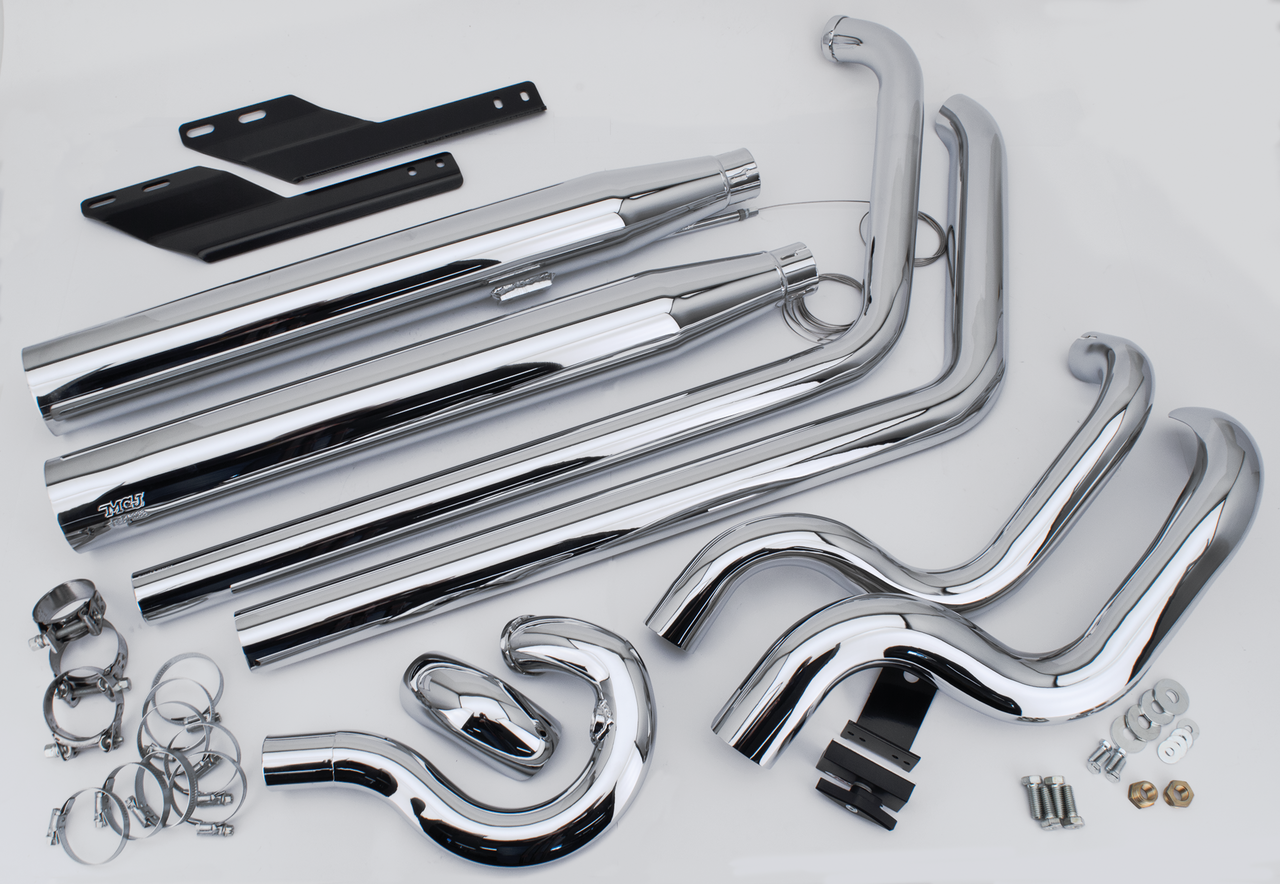Mcj Royal True Duals F*St07 16 Chrome 2-2 Full Exhaust System Mcj