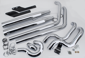Mcj Royal True Duals F*St07 16 Chrome 2-2 Full Exhaust System Mcj