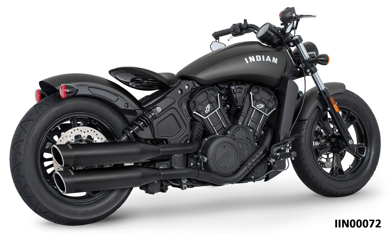 Freedom Liberty Mufflrs Blk/Blk Isc15 24 Slip-On & Muffler Freedom Performance Exhaust Default Title