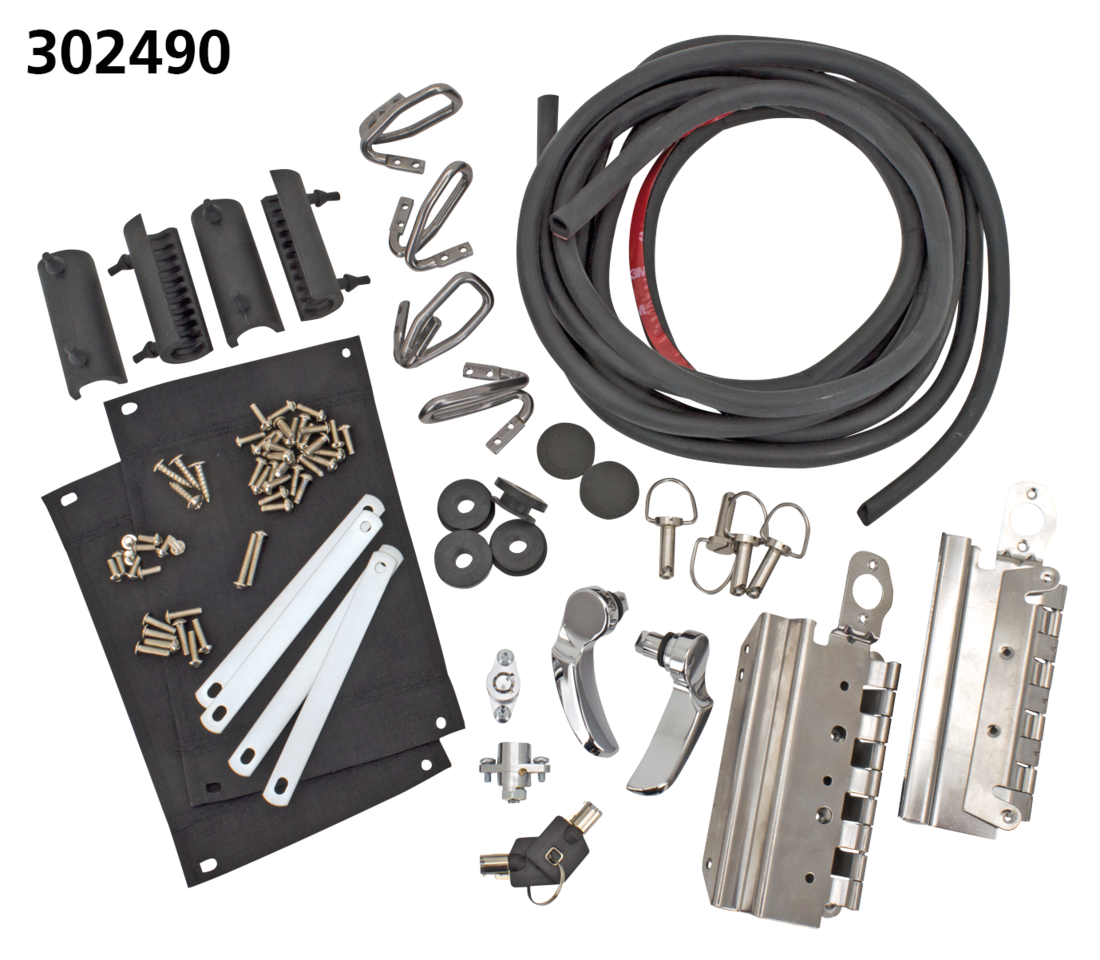 Gzp Saddlebag Latch Kit Flh/T14 Up Hard Luggage Zodiac Default Title