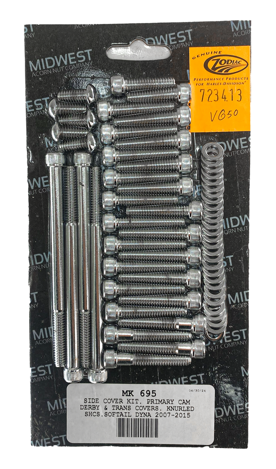 Allen/Button Side Cvr Kit F*St/Fxd 07 17 Drive Train Hardware Kits Midwest Acorn Nut Company Default Title