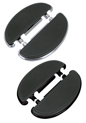 Gzp Black Half Moon Floorboards Flst86 U Rider Floorboard Zodiac
