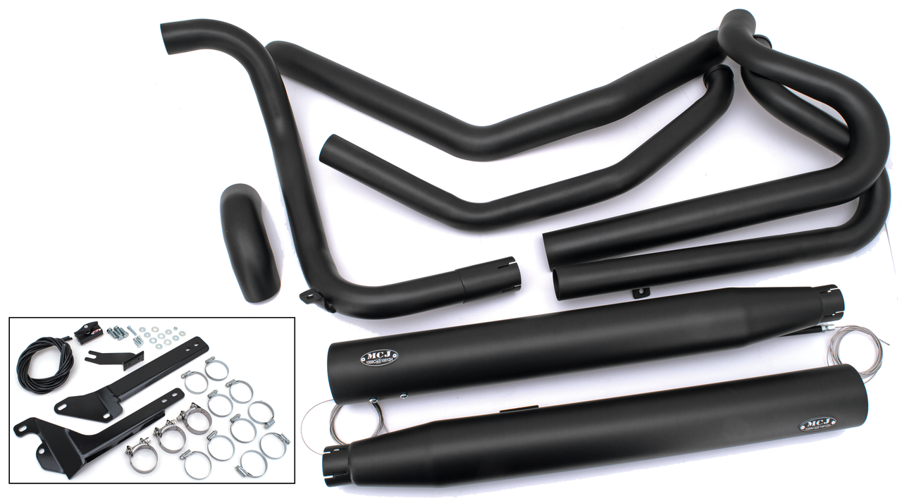 Mcj Royal True Duals St18 20 Black 2-2 Full Exhaust System Mcj Default Title