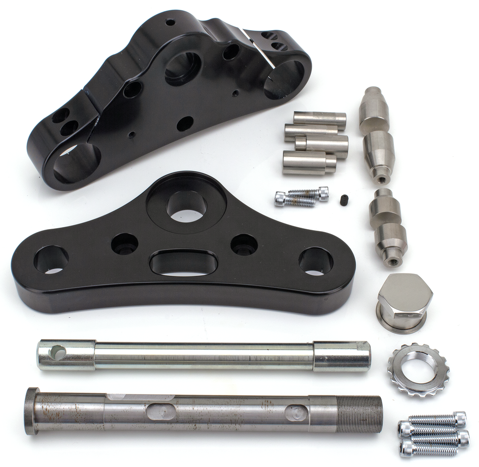 Slim Black Bubba Triple Tree Kit 6dgr Triple Tree Kit Zodiac Default Title
