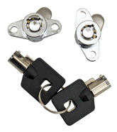 Saddlebags Lock Kit Black Flh/T93 13 Hard Luggage V Twin Mfg Default Title