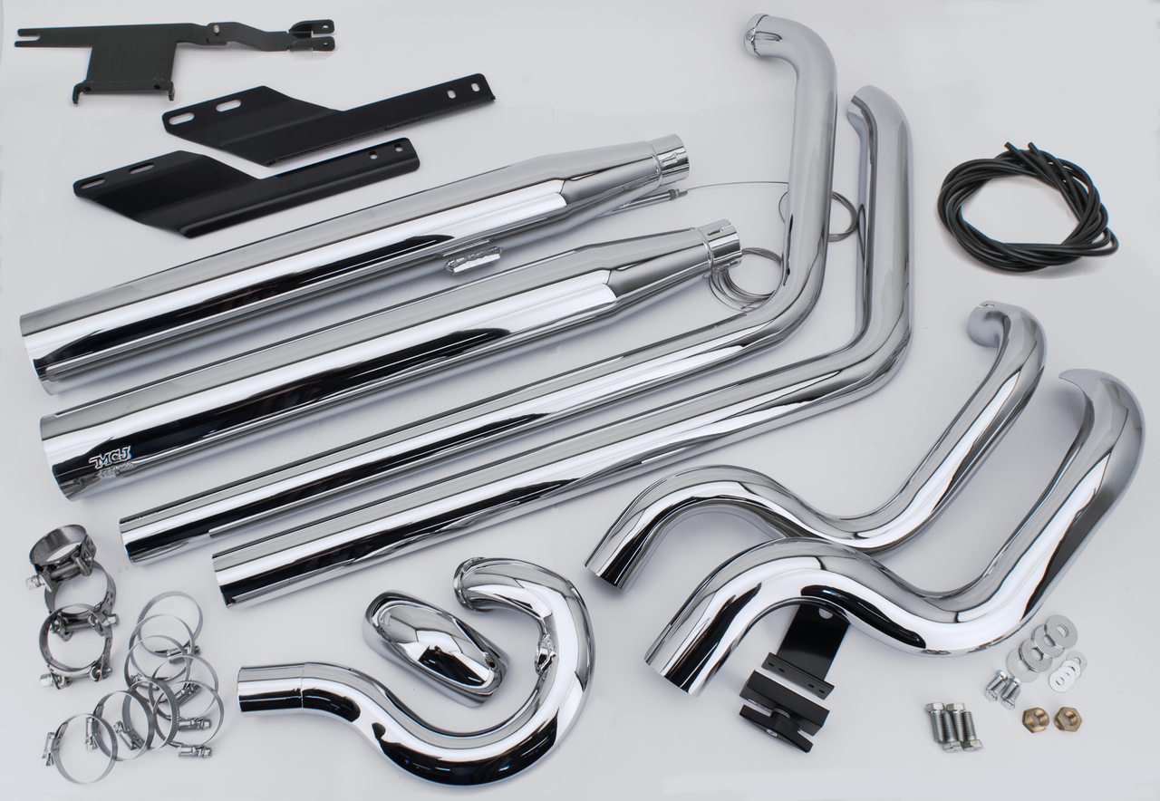 Mcj Royal True Duals F*St07 16 Chrome 2-2 Full Exhaust System Mcj