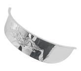 Gzp Visor 5.75" With Live To Ride Eagle Light Visors Zodiac Default Title