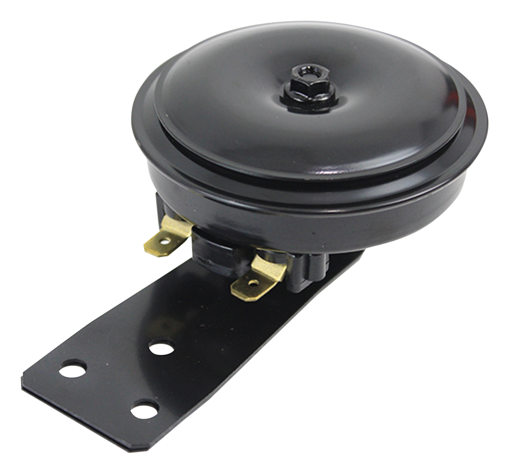 Loud Front Mount Horn, Black Hd96 Up Horns & Sirens V Twin Mfg Default Title