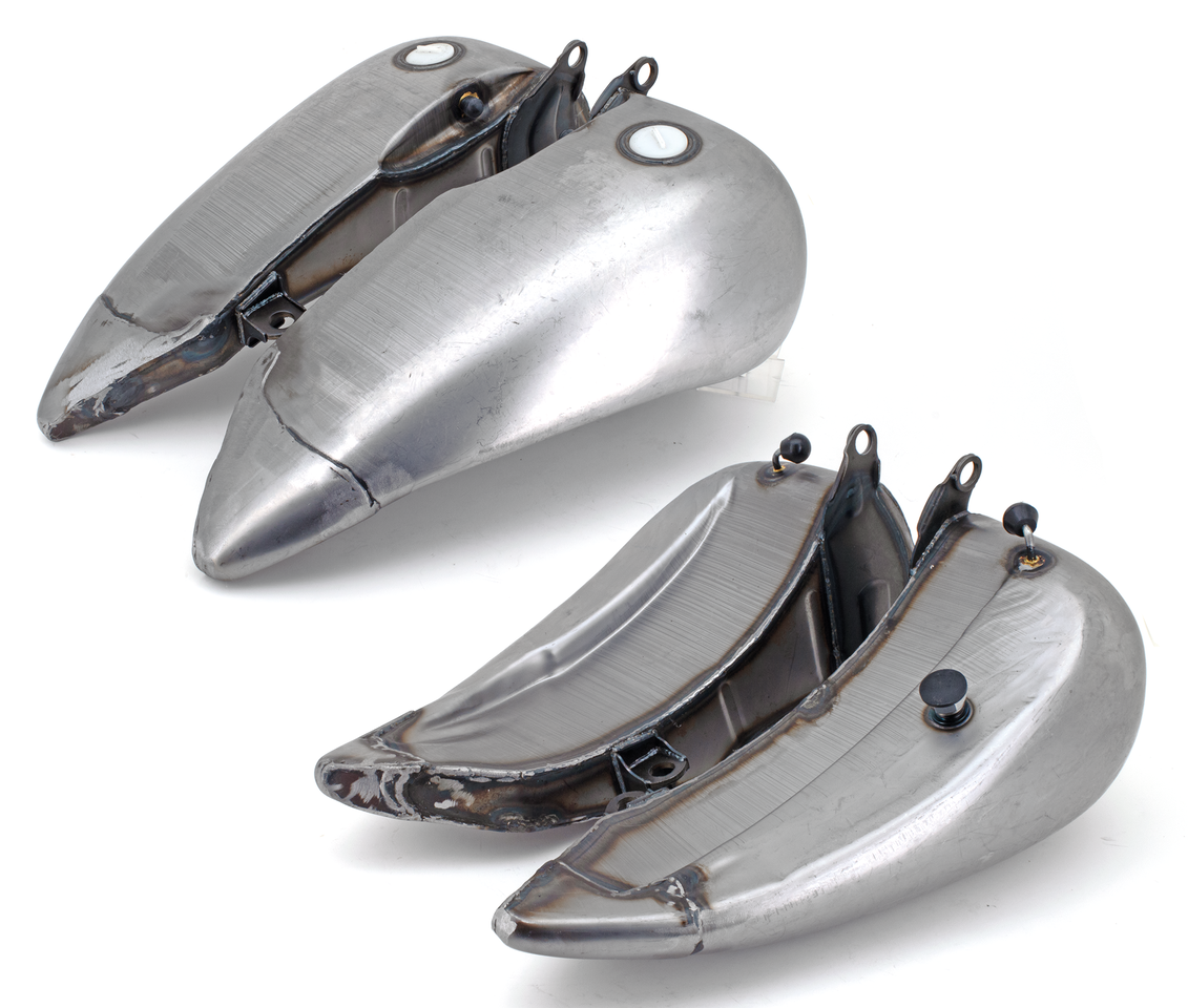 Gzp 4" Str Flatside Gastank Softail 5.4g Fat Bob Gas Tank Zodiac Default Title