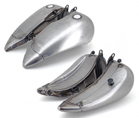 Gzp 4" Str Flatside Gastank Softail 5.4g Fat Bob Gas Tank Zodiac Default Title