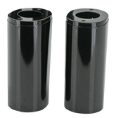 Gzp Black Slider Cvrs, Pair 45964 49/86/ Fork Slider Cover Zodiac Default Title