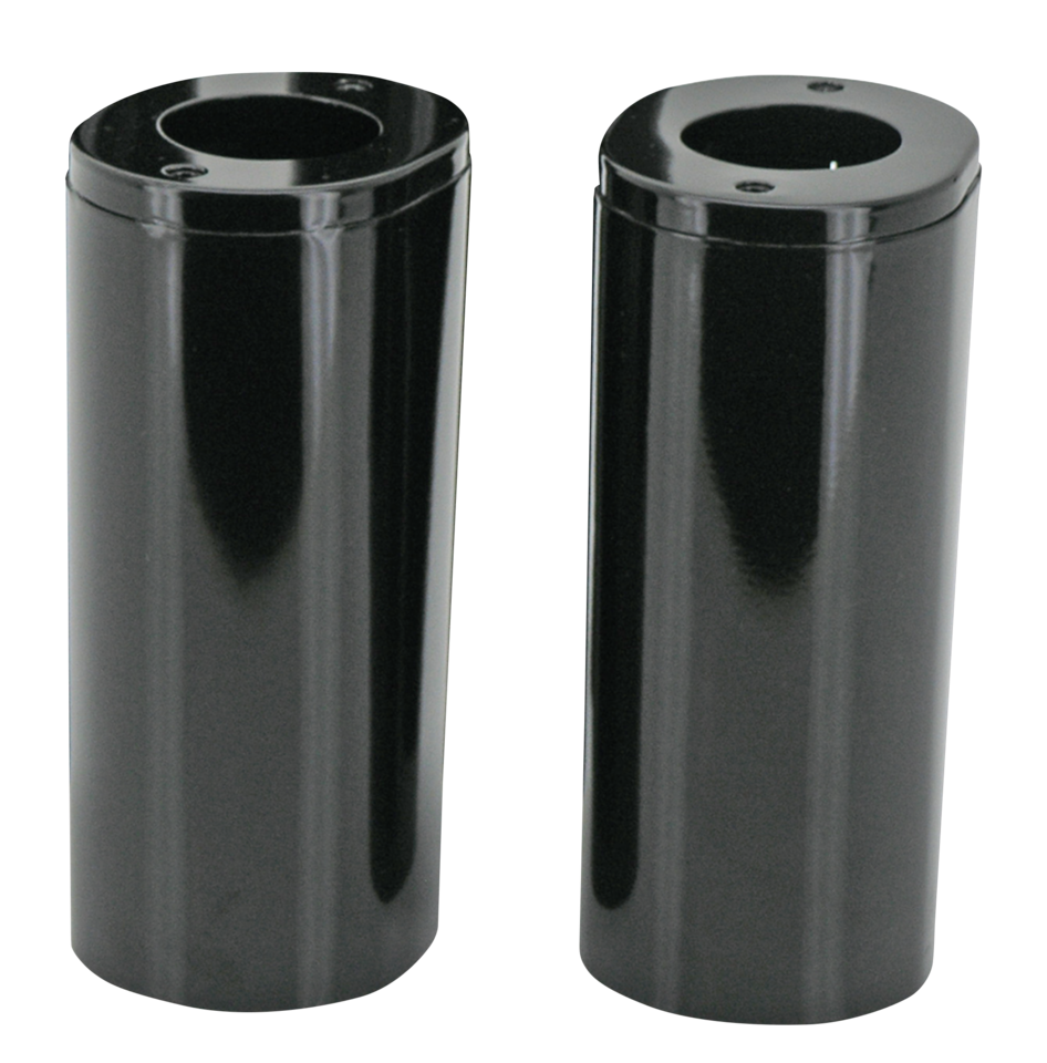 Gzp Black Slider Cvrs, Pair 45964 49/86/ Fork Slider Cover Zodiac Default Title