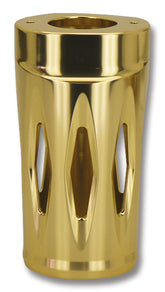Gzp Bronzed Spitfire Forkboots Flht/X86 Fork Slider Cover Zodiac Default Title
