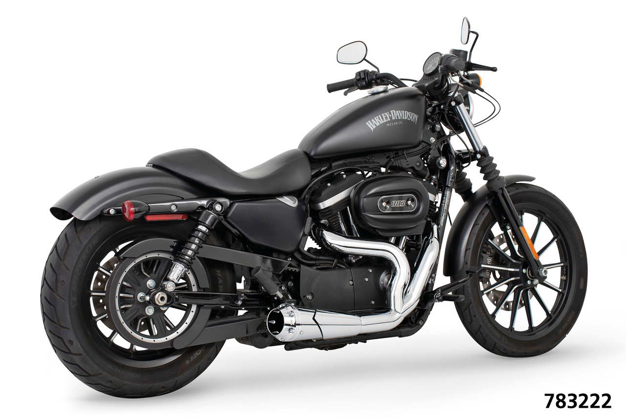 Us Outlaw Low 2 1 Ch/Ch Xl04 Up 2-1 Full Exhaust System Freedom Performance Exhaust Default Title