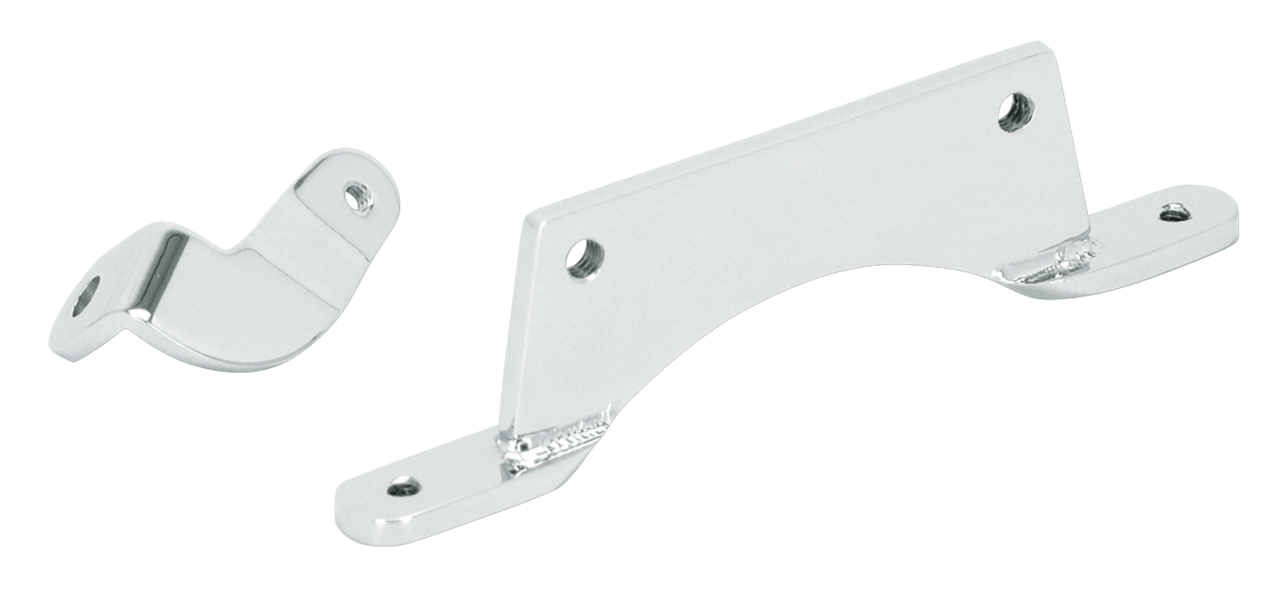 Gzp Chrome Fr&Rr Oil Tank Brackets, Cust Oil Tank Zodiac