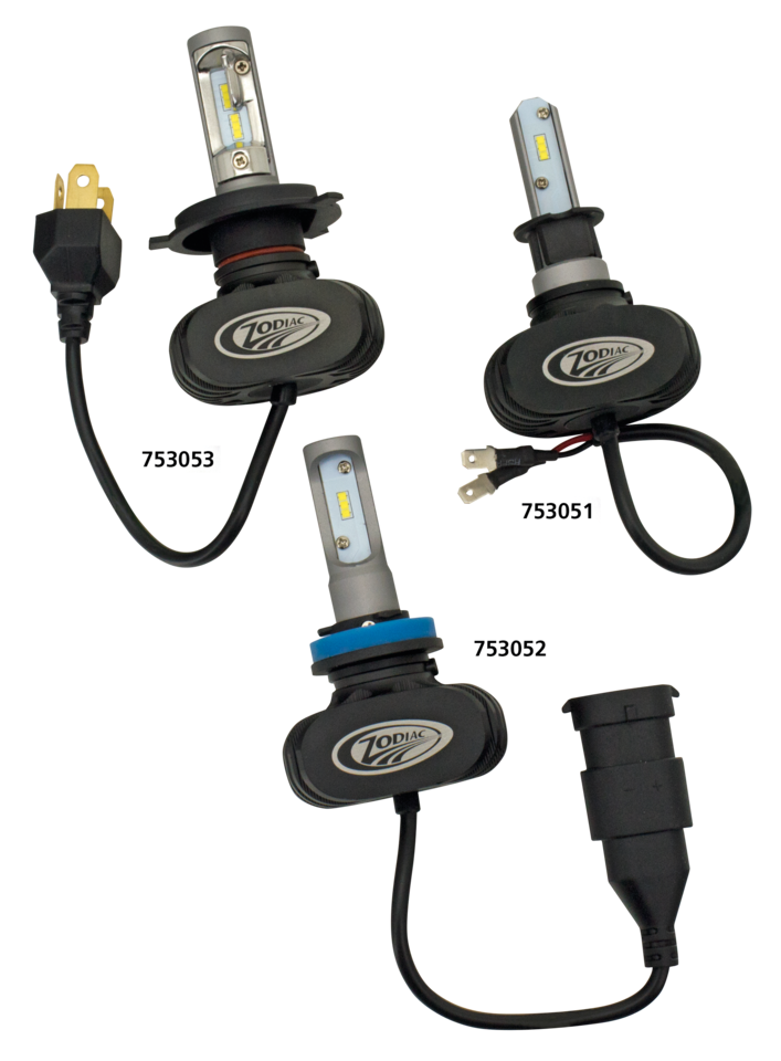 Gzp H4 Led 6000 K V10 Plus Lighting Bulb Zodiac Default Title